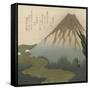 Mount Fuji, 1890-1900-Toyota Hokkei-Framed Stretched Canvas