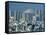 Mount Fuji and City Skyline, Tokyo, Honshu, Japan-null-Framed Stretched Canvas