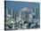 Mount Fuji and City Skyline, Tokyo, Honshu, Japan-null-Stretched Canvas