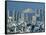 Mount Fuji and City Skyline, Tokyo, Honshu, Japan-null-Framed Stretched Canvas