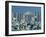 Mount Fuji and City Skyline, Tokyo, Honshu, Japan-null-Framed Premium Photographic Print