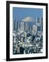 Mount Fuji and City Skyline, Tokyo, Honshu, Japan-null-Framed Photographic Print