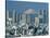 Mount Fuji and City Skyline, Tokyo, Honshu, Japan-null-Stretched Canvas