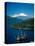 Mount Fuji and Lake Ashi, Hakone, Honshu, Japan-Steve Vidler-Stretched Canvas