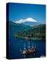 Mount Fuji and Lake Ashi, Hakone, Honshu, Japan-Steve Vidler-Stretched Canvas