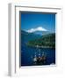 Mount Fuji and Lake Ashi, Hakone, Honshu, Japan-Steve Vidler-Framed Photographic Print