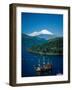 Mount Fuji and Lake Ashi, Hakone, Honshu, Japan-Steve Vidler-Framed Photographic Print