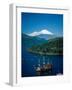 Mount Fuji and Lake Ashi, Hakone, Honshu, Japan-Steve Vidler-Framed Photographic Print