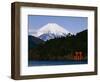 Mount Fuji and Lake Ashi-null-Framed Photographic Print