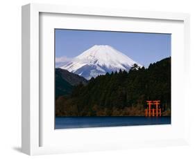 Mount Fuji and Lake Ashi-null-Framed Photographic Print