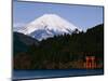Mount Fuji and Lake Ashi-null-Mounted Photographic Print
