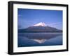 Mount Fuji and Lake Yamanaka, Honshu, Japan-null-Framed Premium Photographic Print