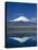 Mount Fuji and Lake Yamanaka, Honshu, Japan-null-Stretched Canvas