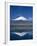 Mount Fuji and Lake Yamanaka, Honshu, Japan-null-Framed Premium Photographic Print