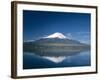 Mount Fuji and Lake Yamanaka, Honshu, Japan-null-Framed Photographic Print