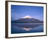 Mount Fuji and Lake Yamanaka, Honshu, Japan-null-Framed Photographic Print