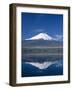 Mount Fuji and Lake Yamanaka, Honshu, Japan-null-Framed Photographic Print