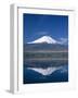 Mount Fuji and Lake Yamanaka, Honshu, Japan-null-Framed Photographic Print