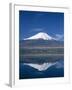 Mount Fuji and Lake Yamanaka, Honshu, Japan-null-Framed Photographic Print