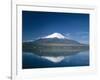 Mount Fuji and Lake Yamanaka, Honshu, Japan-null-Framed Photographic Print