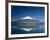 Mount Fuji and Lake Yamanaka, Honshu, Japan-null-Framed Photographic Print