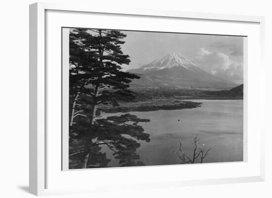 Mount Fuji and Surrounding Landscape-null-Framed Photographic Print