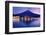 Mount Fuji at Dusk near Lake Kawaguchi in Yamanashi Prefecture, Japan.-SeanPavonePhoto-Framed Photographic Print