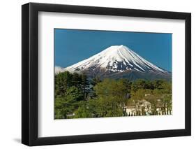 Mount Fuji from Kawaguchiko Lake in Japan-Vacclav-Framed Photographic Print