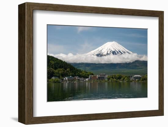 Mount Fuji from Kawaguchiko Lake in Japan-Vacclav-Framed Photographic Print