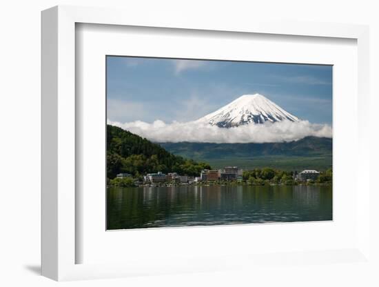 Mount Fuji from Kawaguchiko Lake in Japan-Vacclav-Framed Photographic Print