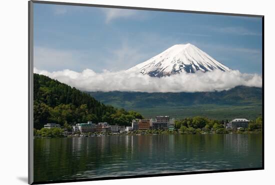 Mount Fuji from Kawaguchiko Lake in Japan-Vacclav-Mounted Photographic Print