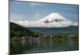 Mount Fuji from Kawaguchiko Lake in Japan-Vacclav-Mounted Photographic Print