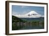 Mount Fuji from Kawaguchiko Lake in Japan-Vacclav-Framed Photographic Print