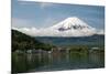 Mount Fuji from Kawaguchiko Lake in Japan-Vacclav-Mounted Photographic Print