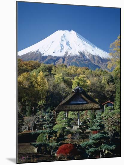 Mount Fuji, Honshu, Japan-null-Mounted Photographic Print