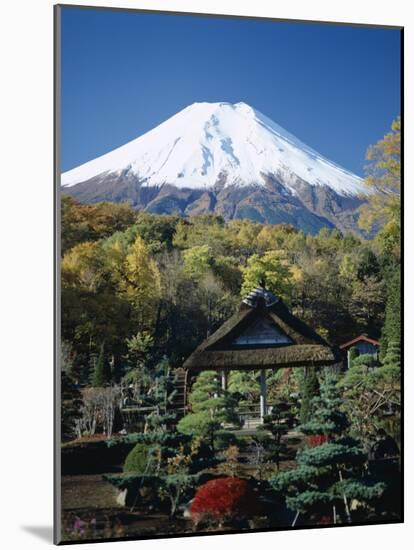 Mount Fuji, Honshu, Japan-null-Mounted Photographic Print