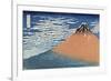 Mount Fuji in Clear Weather (also known as Red Fuji), c.1830-Katsushika Hokusai-Framed Giclee Print