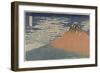 Mount Fuji in Clear Weather (also known as Red Fuji), c.1830-Katsushika Hokusai-Framed Giclee Print