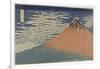 Mount Fuji in Clear Weather (also known as Red Fuji), c.1830-Katsushika Hokusai-Framed Giclee Print