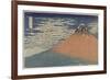 Mount Fuji in Clear Weather (also known as Red Fuji), c.1830-Katsushika Hokusai-Framed Giclee Print