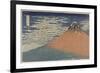 Mount Fuji in Clear Weather (also known as Red Fuji), c.1830-Katsushika Hokusai-Framed Giclee Print