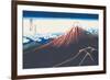 Mount Fuji in Summer-Katsushika Hokusai-Framed Art Print