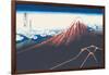 Mount Fuji in Summer-Katsushika Hokusai-Framed Art Print