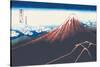 Mount Fuji in Summer-Katsushika Hokusai-Stretched Canvas