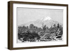 Mount Fuji, Japan, 1895-Charles Barbant-Framed Giclee Print