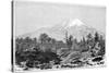 Mount Fuji, Japan, 1895-Charles Barbant-Stretched Canvas