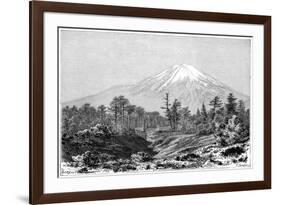 Mount Fuji, Japan, 1895-Charles Barbant-Framed Giclee Print