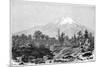 Mount Fuji, Japan, 1895-Charles Barbant-Mounted Giclee Print