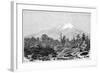 Mount Fuji, Japan, 1895-Charles Barbant-Framed Giclee Print