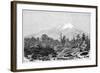 Mount Fuji, Japan, 1895-Charles Barbant-Framed Giclee Print